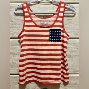 Fifth Sun American Flag Tank Top - Size S